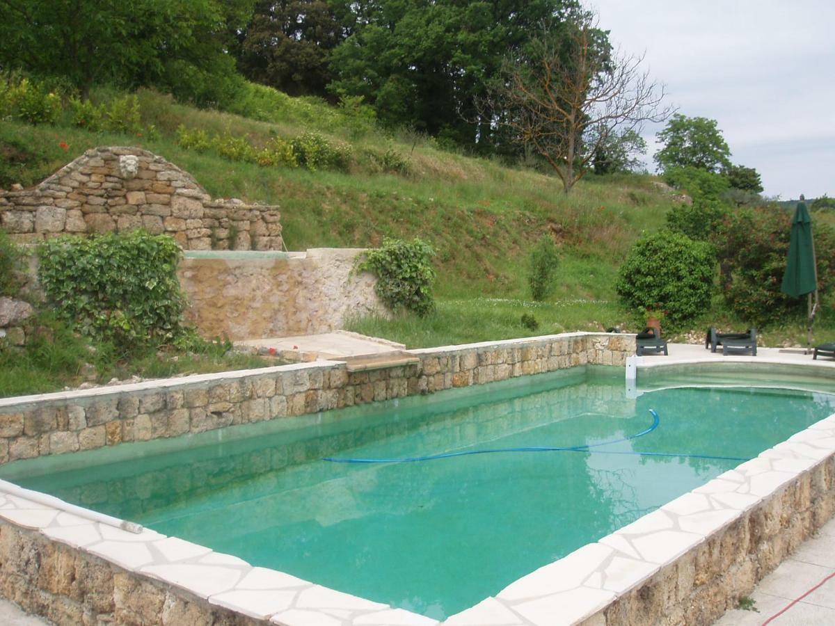 Bed and Breakfast Les Vingalieres Salernes Exterior foto